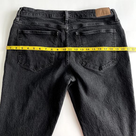 Madewell The Mid rise Perfect Vintage Jeans Women's 32 Black - Picture 11 of 14